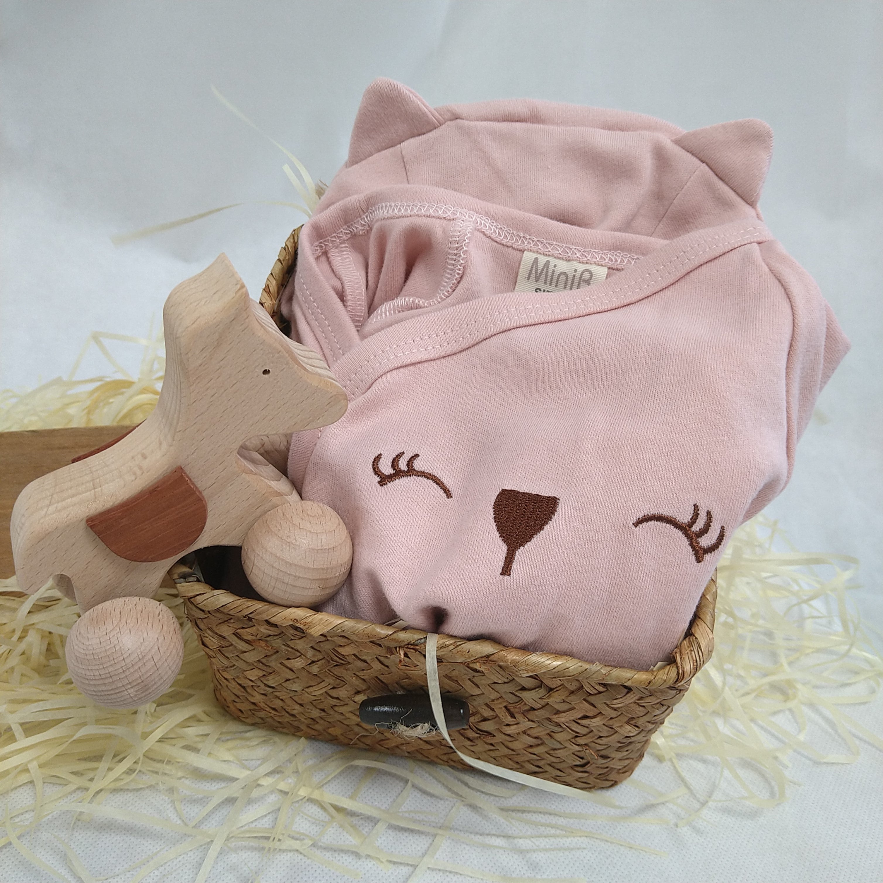 MiniB _嬰幼兒禮品籃4件裝
適合初生寶貝之派對禮物。
